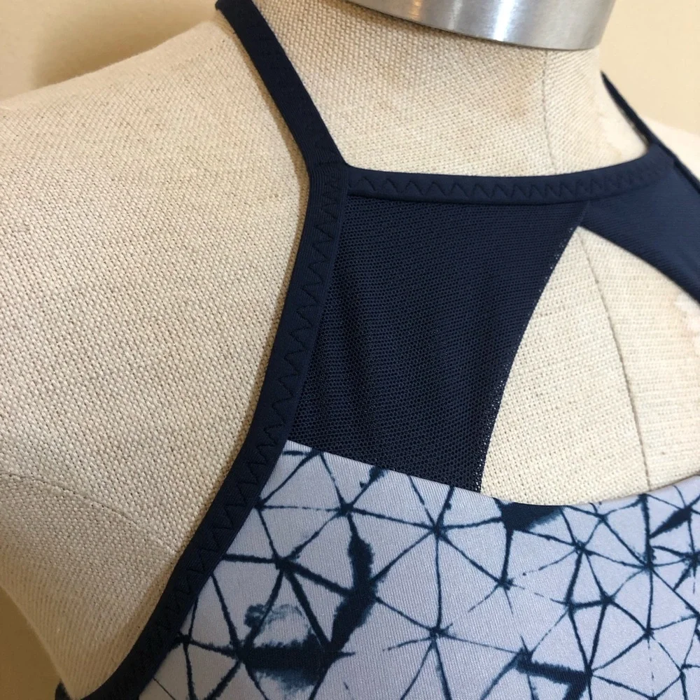 Lululemon athletica pedal pace cutout sports bra racerback star crushed